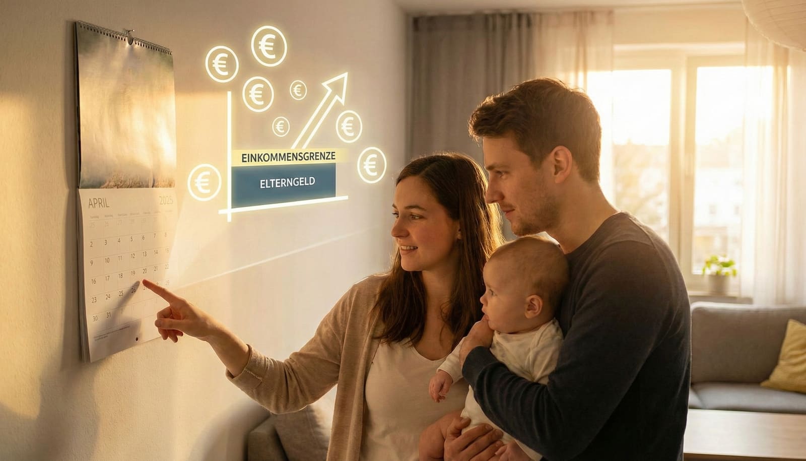 Elterngeld 2025: Neue Einkommensgrenzen ab April