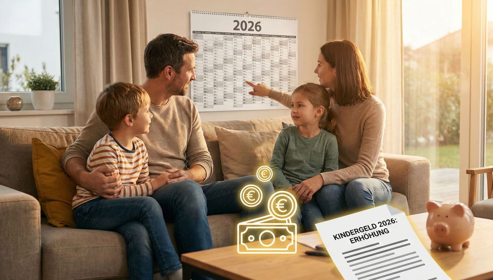 Kindergeld 2026: Beträge & Anrechnung