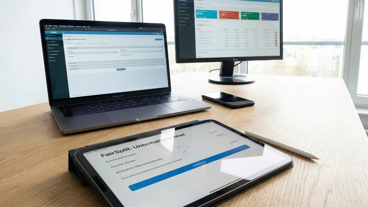 Digitale Unterhaltsrechner: Moderne Tools 2025 - Innovative digitale Unterhaltsrechner 2025: KI-ges