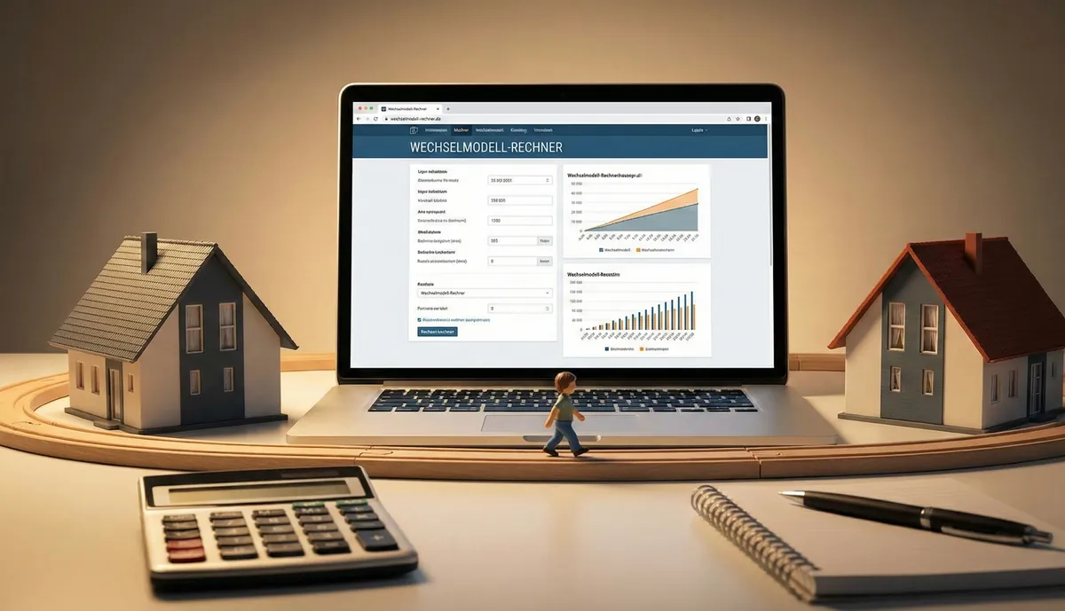 Unterhaltsrechner Wechselmodell - Unser spezialisierter Wechselmodell-Unterhaltsrech